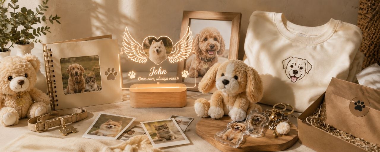 Đồ lưu niệm thú cưng cá nhân hoá